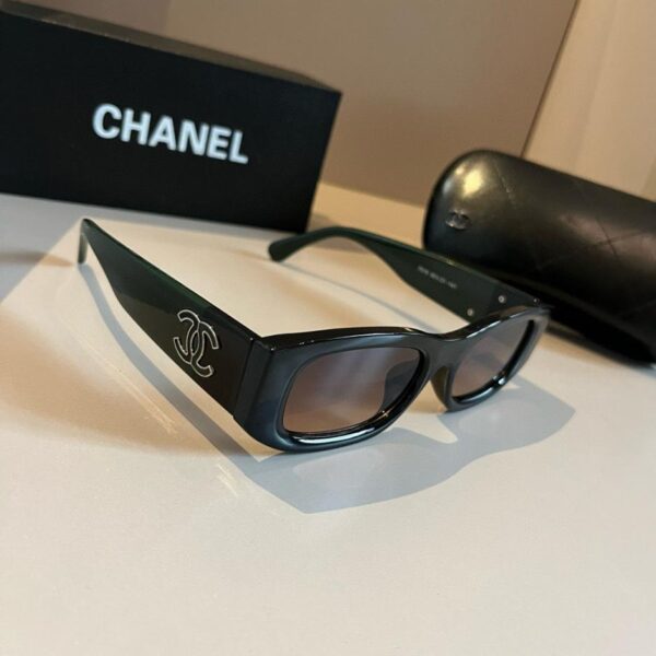 replik,replica,schmuck,1:1,beste,ohrringe,ring,Repliken Chanel schwarz-weiße Panda-Sonnenbrille