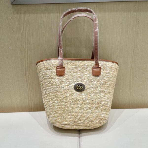 replik,replica,schmuck,1:1,beste,ohrringe,ring,Repliken Vielseitige modische Strohtasche von Gucci