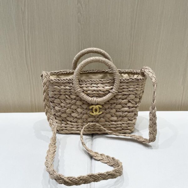 replik,replica,schmuck,1:1,beste,ohrringe,ring,Repliken Chanel Strohtasche Sommer japanische und koreanische tragbare Beuteltasche