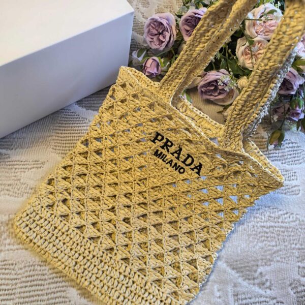 replik,replica,schmuck,1:1,beste,ohrringe,ring,Repliken Gewebte Tragetasche von Prada