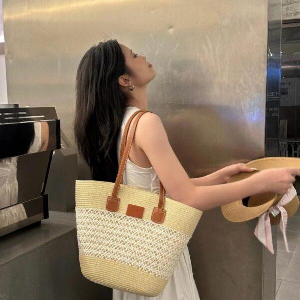 replik,replica,schmuck,1:1,beste,ohrringe,ring,Repliken Handgewebte Tasche aus Bast auf der offiziellen Website von Hermès