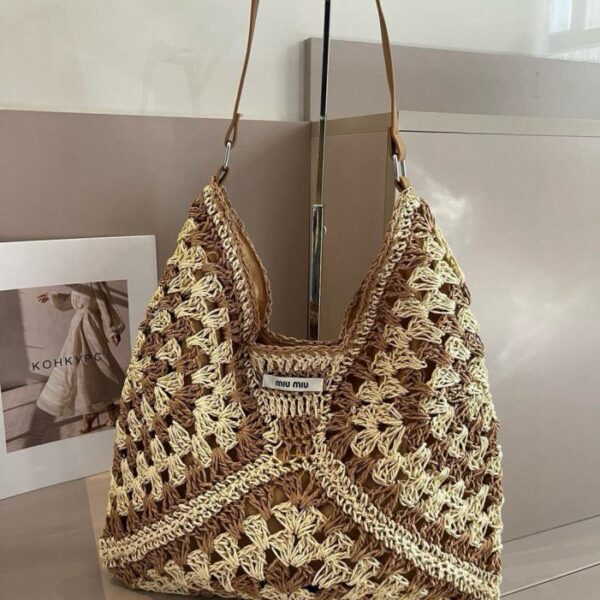 replik,replica,schmuck,1:1,beste,ohrringe,ring,Repliken Neue gewebte Tasche von Miu Miu