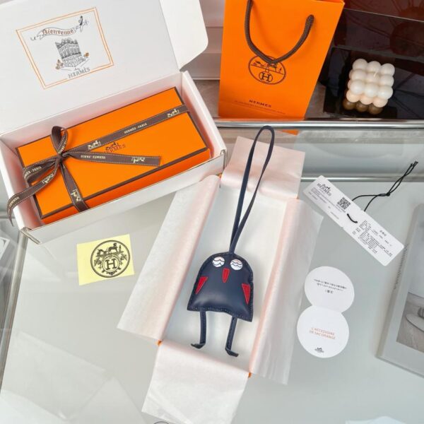 replik,replica,schmuck,1:1,beste,ohrringe,ring,Repliken HERMES Hibouton Charm Taschenanhänger