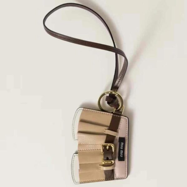 replik,replica,schmuck,1:1,beste,ohrringe,ring,Repliken MIUMIU Lederrock-Lanyard-Anhänger
