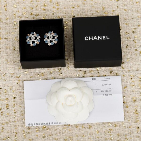 replik,replica,schmuck,1:1,beste,ohrringe,ring,Repliken Chanel 24C Doppel-C-Brosche, Swarovski-Quadratdiamant + Messingmaterial (1ACAV)