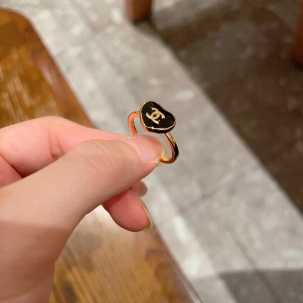 replik,replica,schmuck,1:1,beste,ohrringe,ring,Repliken Chanel Doppel-C-Ring (A6WG3)