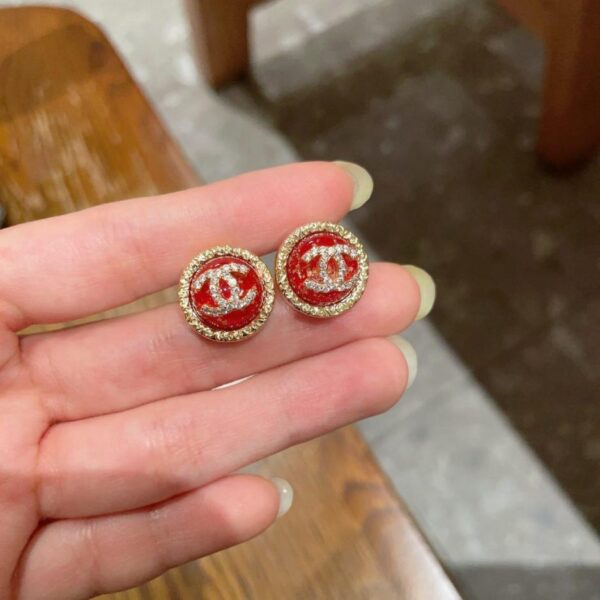 replik,replica,schmuck,1:1,beste,ohrringe,ring,Repliken Chanel Second-Hand-Ohrringe mit Doppel-C (RGFYD)