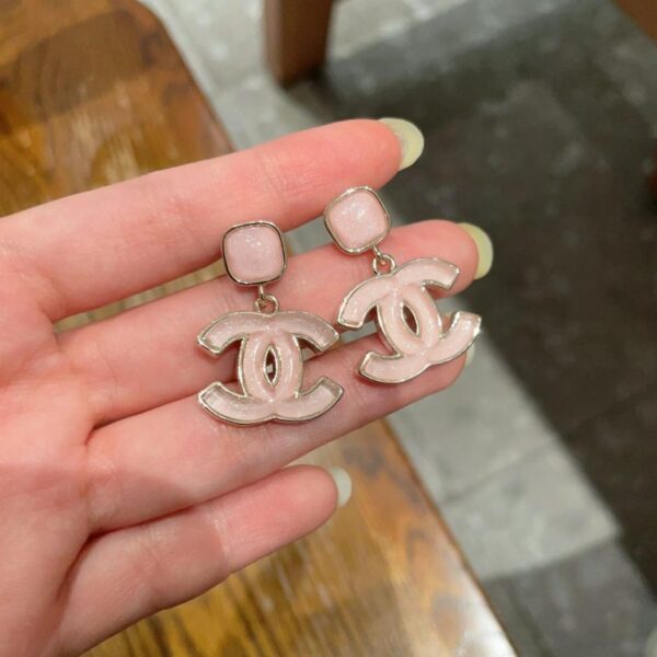 replik,replica,schmuck,1:1,beste,ohrringe,ring,Repliken Chanel Vintage Doppel-C-Ohrringe Original-Replik-Logo (5P83I)