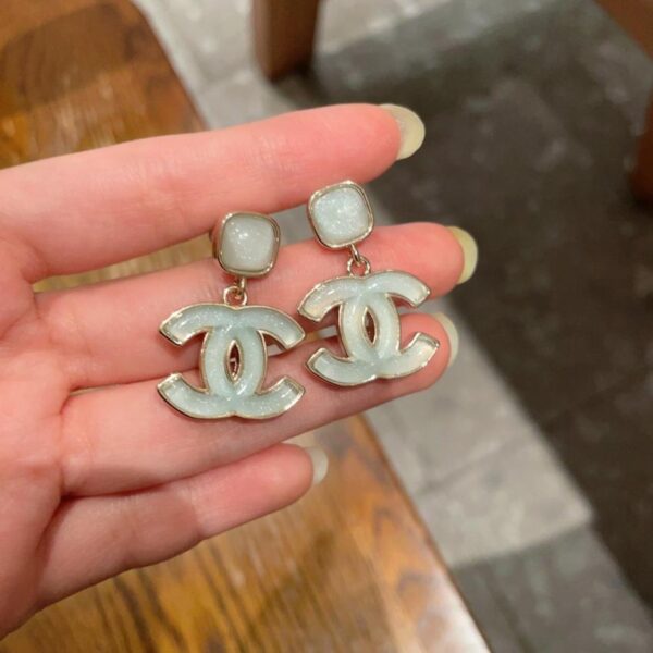 replik,replica,schmuck,1:1,beste,ohrringe,ring,Repliken Chanel Vintage Doppel-C-Ohrringe Original-Replik-Logo (JM0AX)