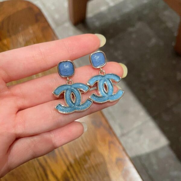 replik,replica,schmuck,1:1,beste,ohrringe,ring,Repliken Chanel Vintage Doppel-C-Ohrringe Original-Replik-Logo (Z2RAW)
