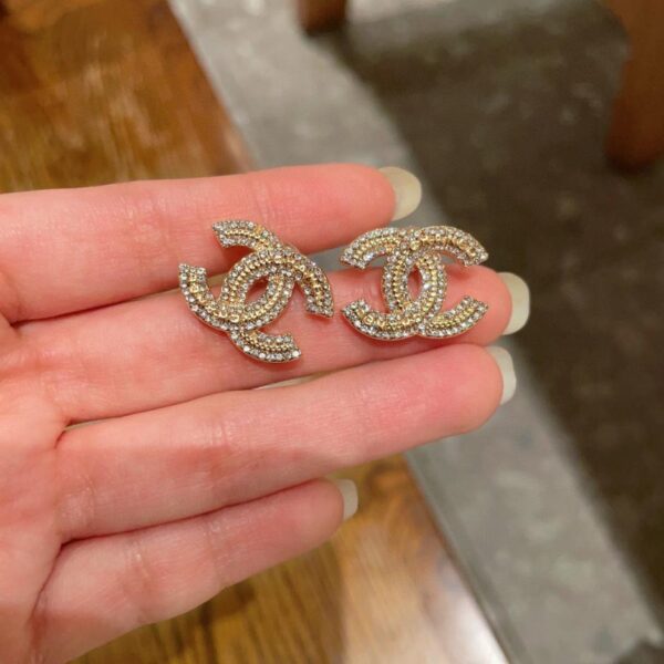replik,replica,schmuck,1:1,beste,ohrringe,ring,Repliken Chanel Second-Hand-Ohrringe (D45J1)