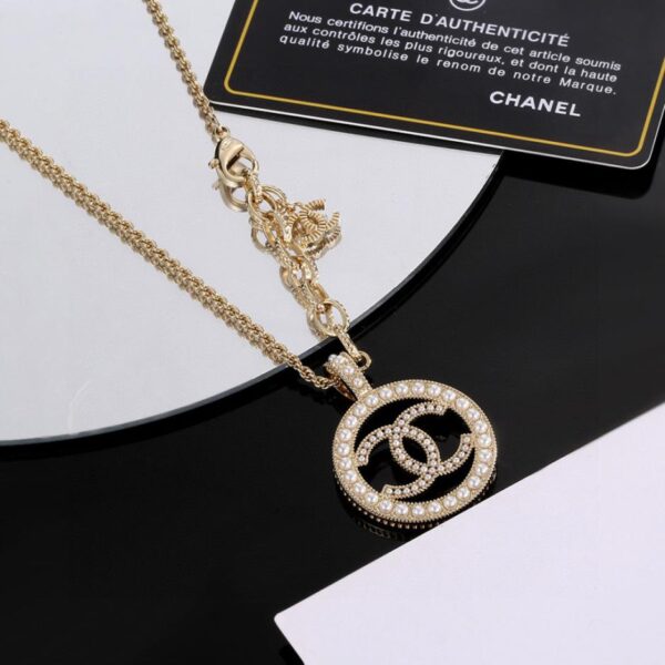 replik,replica,schmuck,1:1,beste,ohrringe,ring,Repliken Chanel 25P neue Halskette und Ohrringe aus der Star-Serie mit rosa Kristallen (AZPZK)