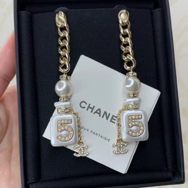 replik,replica,schmuck,1:1,beste,ohrringe,ring,Repliken Chanel 22s Neue Parfümflaschen-Ohrringe (ACPDZ)