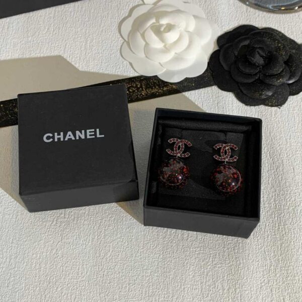 replik,replica,schmuck,1:1,beste,ohrringe,ring,Repliken Chanel 25A neue goldene Ohrringe mit hohlem Herz und Perlen und Rautenmuster (QQSWK)