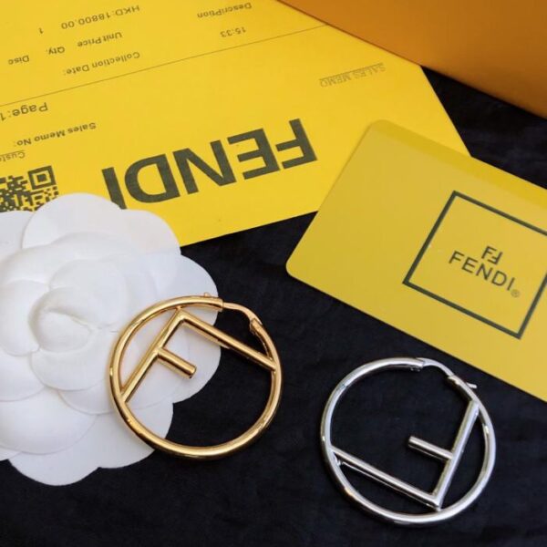 replik,replica,schmuck,1:1,beste,ohrringe,ring,Repliken Neue Fendi F-Ohrringe, hochwertige Individualisierung (GPAD3)