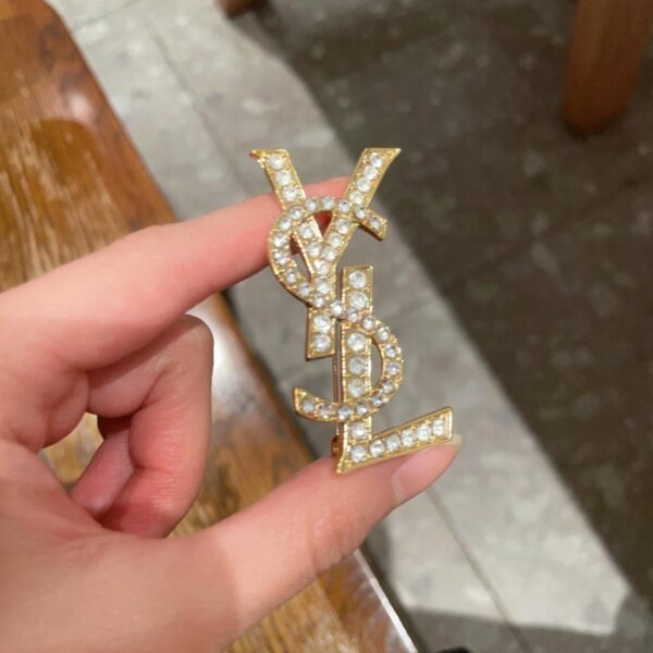 replik,replica,schmuck,1:1,beste,ohrringe,ring,Repliken YSL-Zähler im neuen Stil, synchrone neue Brosche (2O9RT)