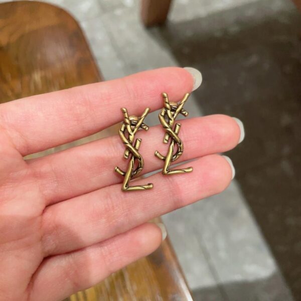 replik,replica,schmuck,1:1,beste,ohrringe,ring,Repliken Neue YSL Ohrringe 925 Silber Nadel (ZMFXH)