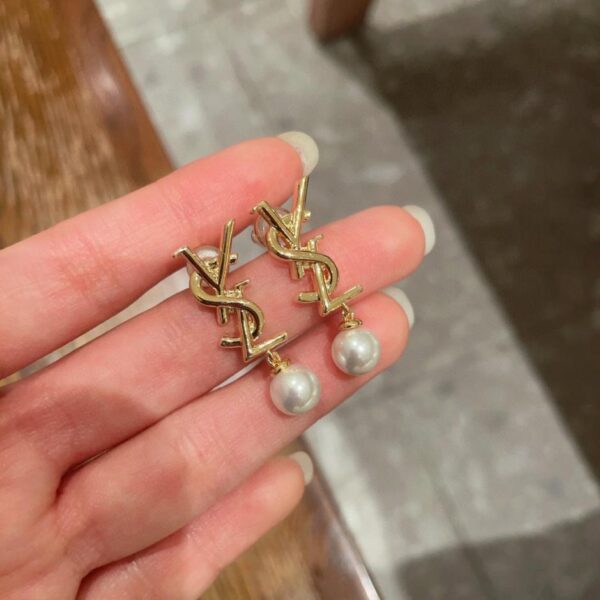 replik,replica,schmuck,1:1,beste,ohrringe,ring,Repliken Neue YSL Ohrringe 925 Silber Nadel (7ABZO)