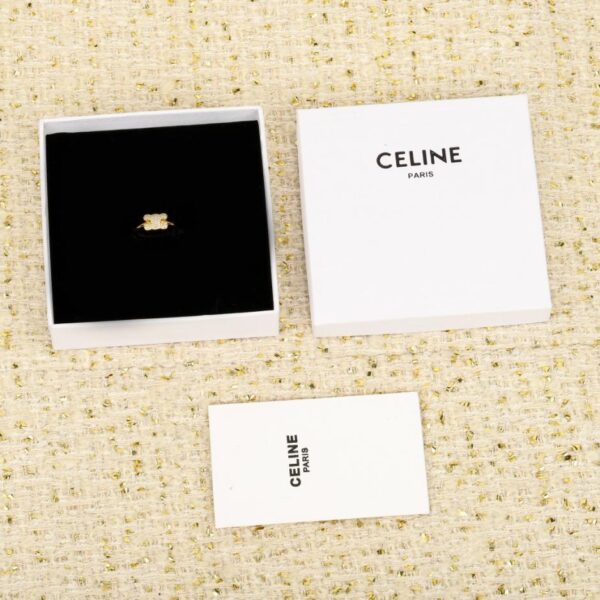 replik,replica,schmuck,1:1,beste,ohrringe,ring,Repliken Celine – Runde Arc de Triomphe-Ohrringe und Halskette (RO5EC)