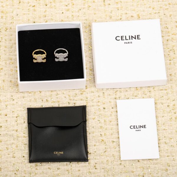 replik,replica,schmuck,1:1,beste,ohrringe,ring,Repliken Celine – Runde Arc de Triomphe-Ohrringe und Halskette (RO5EC)
