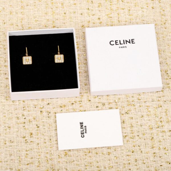 replik,replica,schmuck,1:1,beste,ohrringe,ring,Repliken Celine Diamant-Ohrringe Arc de Triomphe (DDIBT)