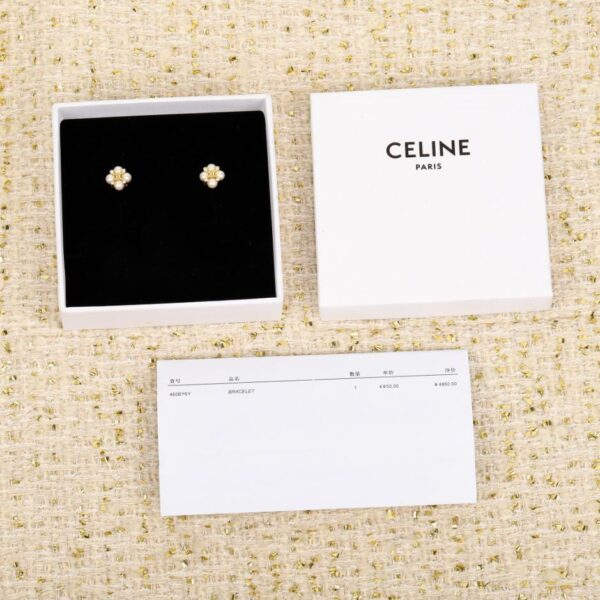 replik,replica,schmuck,1:1,beste,ohrringe,ring,Repliken Quadratische Perlenohrringe von Celine (RS3CS)