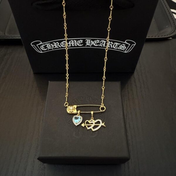replik,replica,schmuck,1:1,beste,ohrringe,ring,Repliken Neue Halskette mit Liebessymbol in Chrome Hearts-Qualität (XVLGH)
