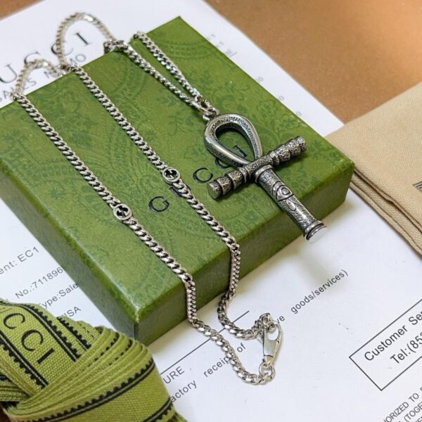 replik,replica,schmuck,1:1,beste,ohrringe,ring,Repliken Gucci Halskette Anger Forest Serie Doppel G (YTJ4A)