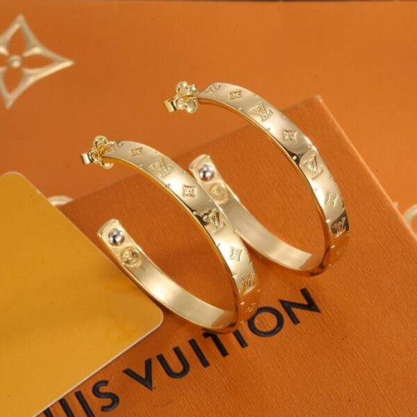 replik,replica,schmuck,1:1,beste,ohrringe,ring,Repliken Louis Vuitton Buchstabenohrringe (3RLPE)
