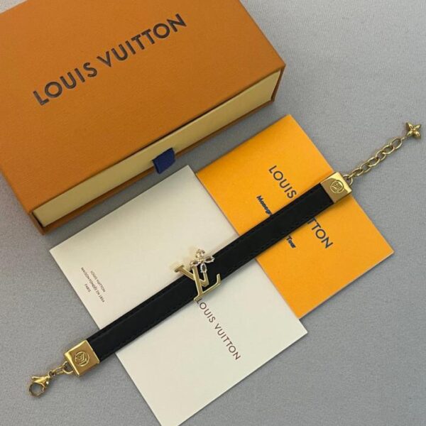 replik,replica,schmuck,1:1,beste,ohrringe,ring,Repliken LOUIS VUITTON Logo beschichtetes Canvas Armband Damen (9DZPZ)