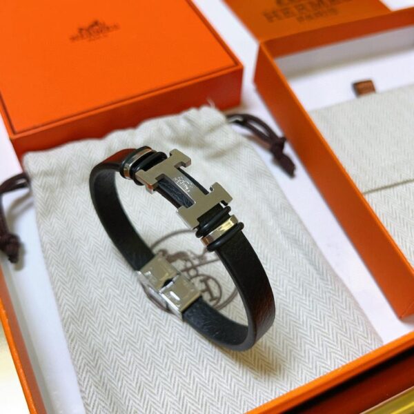replik,replica,schmuck,1:1,beste,ohrringe,ring,Repliken Neues Hermes-Armband, geflochtenes Armband, verdickte Version, Platin-Version (KY6YZ)
