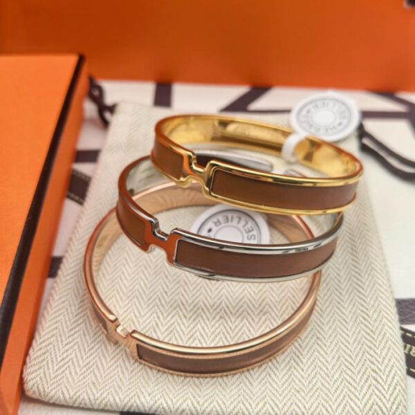 replik,replica,schmuck,1:1,beste,ohrringe,ring,Repliken Zählerversion Hermès braunes Lederarmband, neue verbesserte Version (V1DF7)