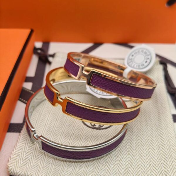 replik,replica,schmuck,1:1,beste,ohrringe,ring,Repliken Zählerversion Hermès lila Lederarmband neue verbesserte Version (LKOAU)