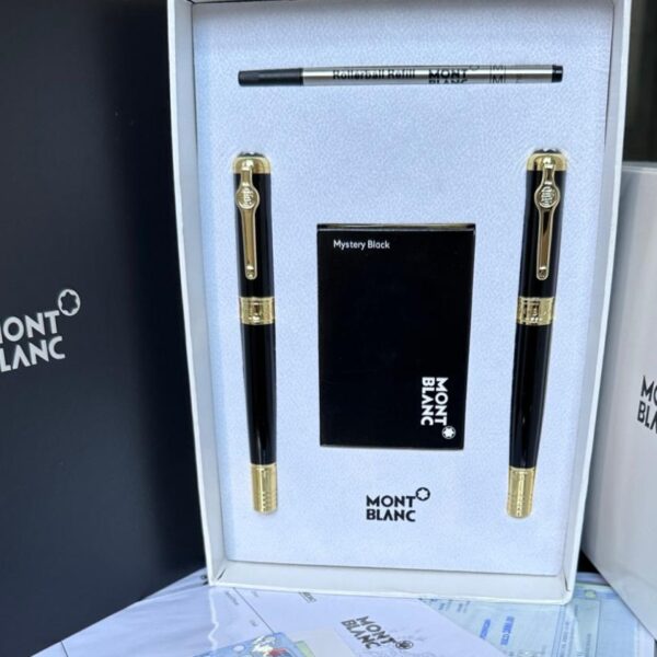 replik,replica,schmuck,1:1,beste,ohrringe,ring,Repliken [Neues Stift-Geschenkset für Paare] Mont Blanc Signature Stift- und Füllfederhalter-Kombinationsset (0H4FK)