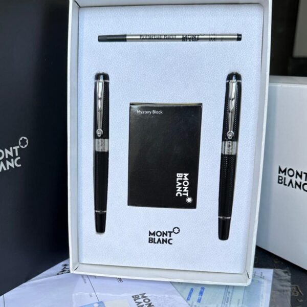 replik,replica,schmuck,1:1,beste,ohrringe,ring,Repliken [Neues Stift-Geschenkset für Paare] Mont Blanc Signature Stift- und Füllfederhalter-Kombinationsset (3AM7A)