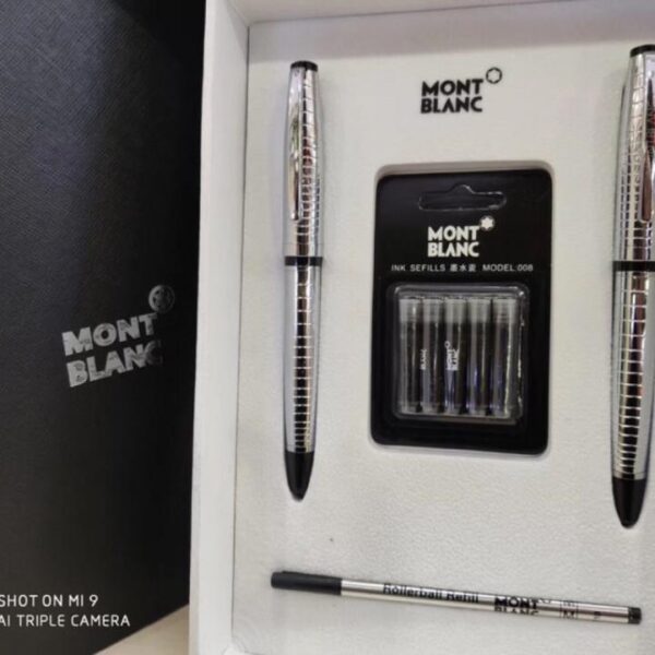 replik,replica,schmuck,1:1,beste,ohrringe,ring,Repliken [Neues Stift-Geschenkset für Paare] Mont Blanc Signature Stift- und Füllfederhalter-Kombinationsset (MCJ89)