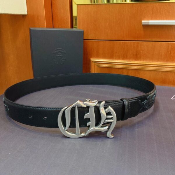 replik,replica,schmuck,1:1,beste,ohrringe,ring,Repliken Abnehmbares Modell „Chrome Hearts“, reine kupferplattierte Silber-925-Hardware, importiertes Originalleder (FAYE6)