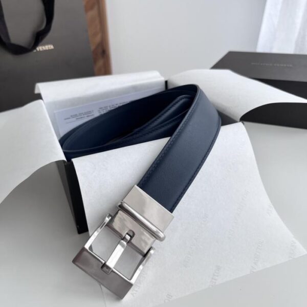 replik,replica,schmuck,1:1,beste,ohrringe,ring,Repliken BV Neuer doppelseitiger Herrengürtel, doppelseitig, italienisches Kalbsleder (TJ251)