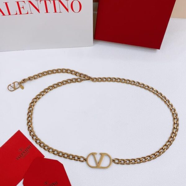 replik,replica,schmuck,1:1,beste,ohrringe,ring,Repliken Valentino Garavani VLogo Signature Metallkettengürtel (KX9PN)