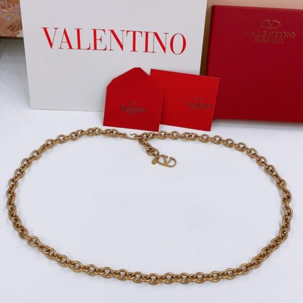 replik,replica,schmuck,1:1,beste,ohrringe,ring,Repliken Valentino Garavani VLogo Signature Metallkettengürtel (TA1BF)