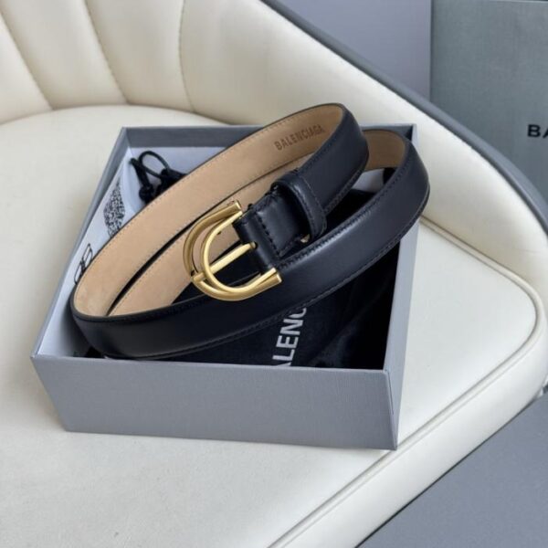 replik,replica,schmuck,1:1,beste,ohrringe,ring,Repliken Balenciaga, 2,5 cm breites importiertes Kalbsleder mit Vintage-Hardware aus reinem Kupfer (C6UYV)