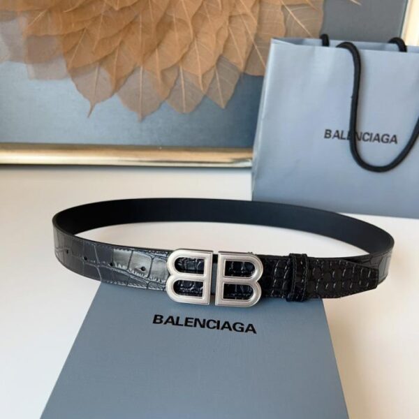 replik,replica,schmuck,1:1,beste,ohrringe,ring,Repliken Balenciaga, 3,0 cm breites importiertes Kalbsleder mit Vintage-Hardware aus reinem Kupfer (7METI)