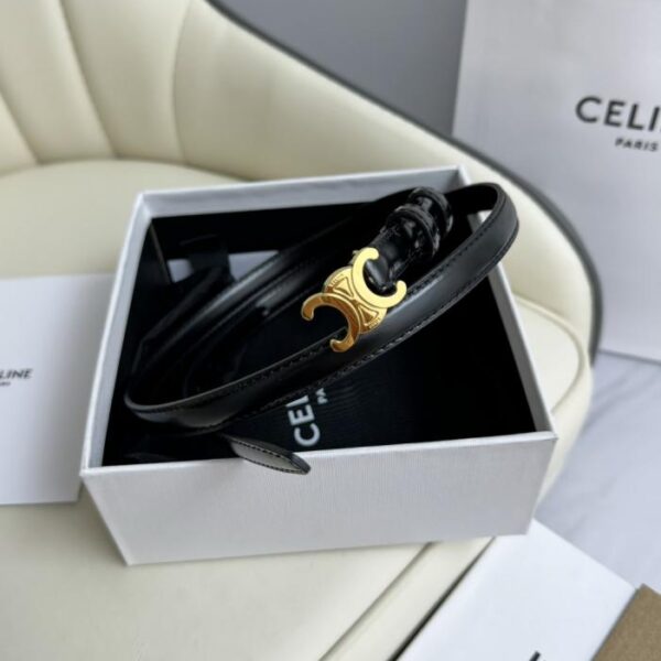 replik,replica,schmuck,1:1,beste,ohrringe,ring,Repliken CELINE Original Damen-Stil, Breite 1,3 cm, Arc de Triomphe-Messingschnalle (LXPZ2)