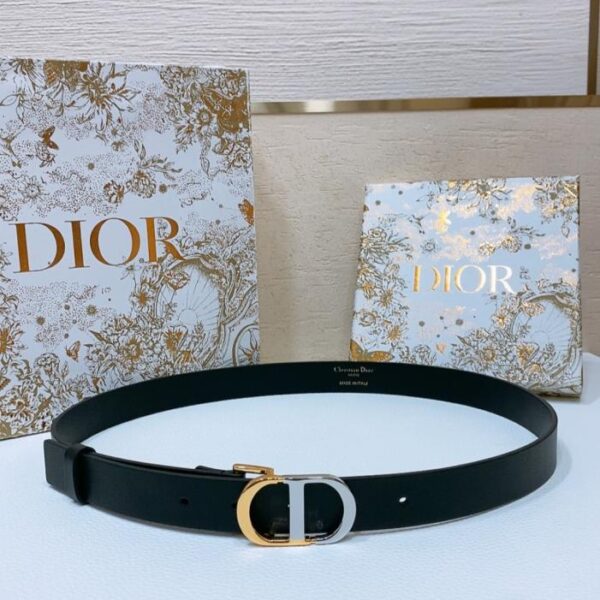 replik,replica,schmuck,1:1,beste,ohrringe,ring,Repliken Dior Montaigne CD-Gürtel Kalbsleder 2,5 cm (T24OL)