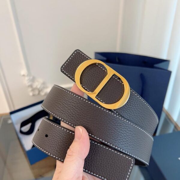 replik,replica,schmuck,1:1,beste,ohrringe,ring,Repliken DIOR French Original Leder Kaffee Schwarz Vollleder 3,5 cm (T9JEX)
