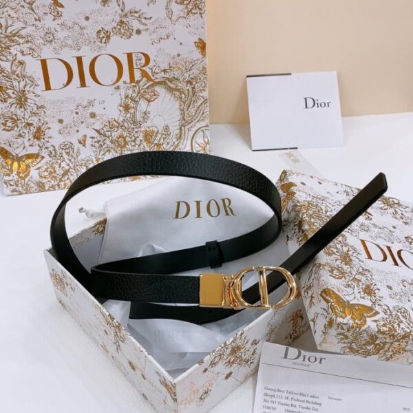 replik,replica,schmuck,1:1,beste,ohrringe,ring,Repliken Dior Sattelgürtel, drehbare Hardware, wendbarer Sattelgürtel, 2,0 cm (FA8DY)