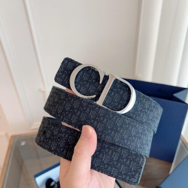replik,replica,schmuck,1:1,beste,ohrringe,ring,Repliken DIOR Enhanced Edition Französisches Originalleder Oblique Small Black Cloth Schwarzes Rindsleder 3,5 cm (JF6QN)