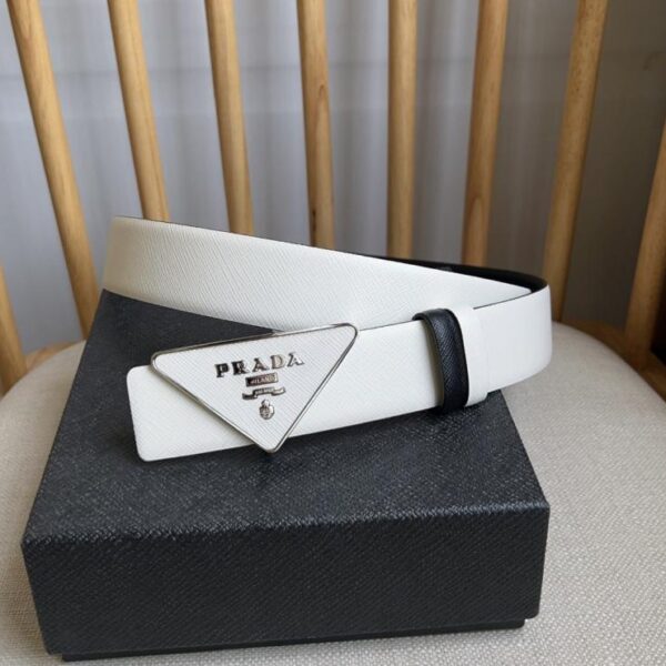 replik,replica,schmuck,1:1,beste,ohrringe,ring,Repliken PRADA Gürtel mit Schnalle, neustes Modell, 3,5 cm (7WSK9)