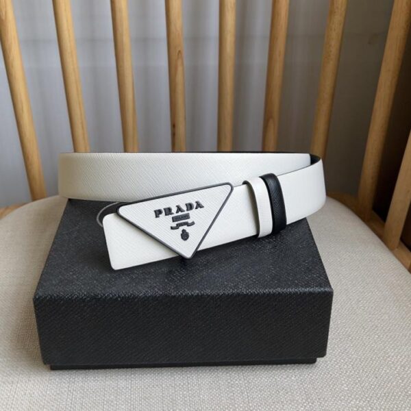 replik,replica,schmuck,1:1,beste,ohrringe,ring,Repliken PRADA Gürtel mit Schnalle, neustes Modell, 3,5 cm (LA07S)