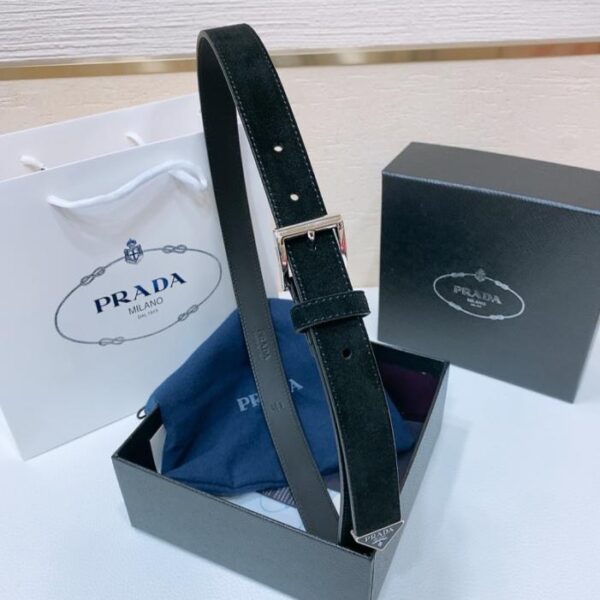 replik,replica,schmuck,1:1,beste,ohrringe,ring,Repliken PRADA exquisites Gürteldesign, Breite 2,5 cm (KO0R3)